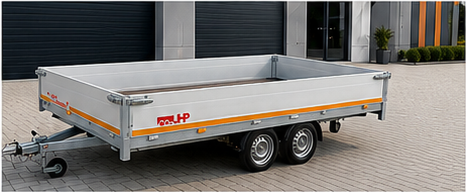 Autotransporter mit 300 mal 160 Zentimeter Ladefläche